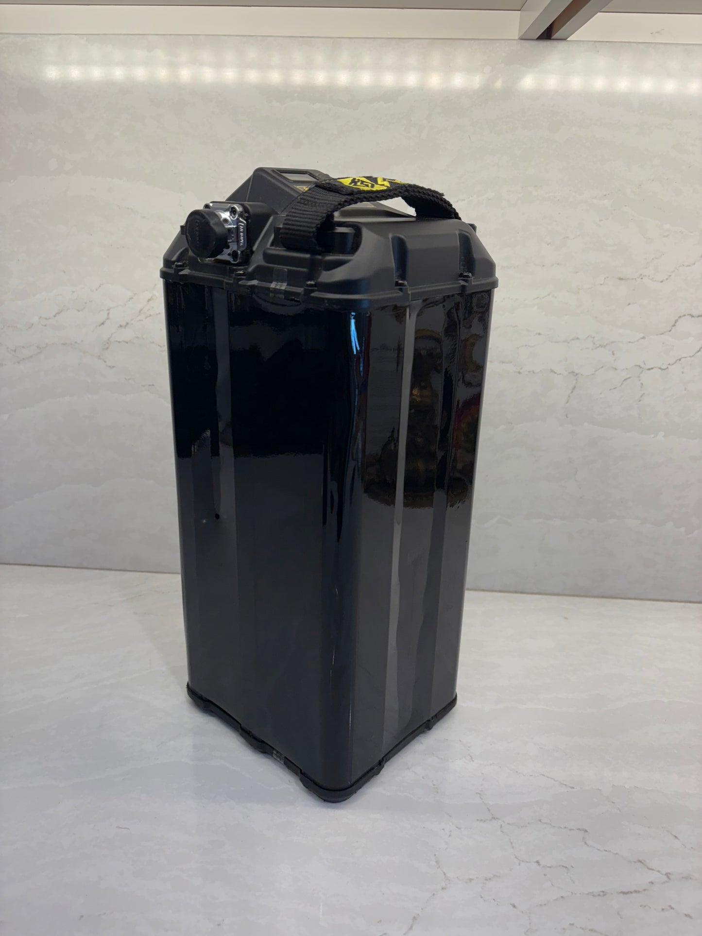 E-Bike Gloss Black Style Battery Wrap