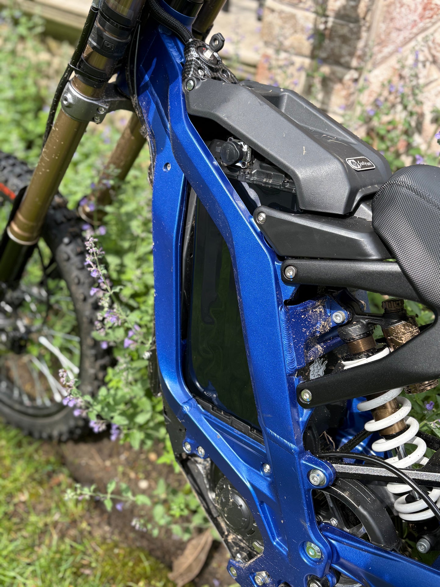E-Bike Gloss Black Style Battery Wrap